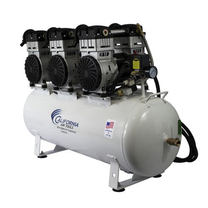 California Air Tools 6 HP 20 Gallon Ultra Quiet and Oil-Free Stationary Air Compressor with Auto Drain Valve