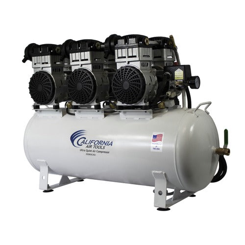 California Air Tools 6 HP 20 Gallon Ultra Quiet and Oil-Free Stationary Air Compressor with Auto Drain Valve