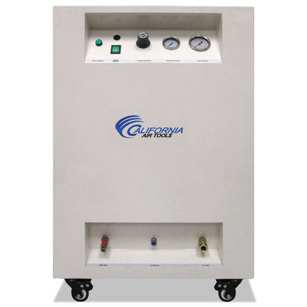 California Air Tools 2.0 HP 10 Gallon Ultra Quiet and Oil-Free Air Compressor in Sound Proof Cabinet with Automatic Drain Valve