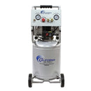 California Air Tools 2 HP 10 Gallon Ultra Quiet and Oil-Free Aluminum Tank Dolly Air Compressor