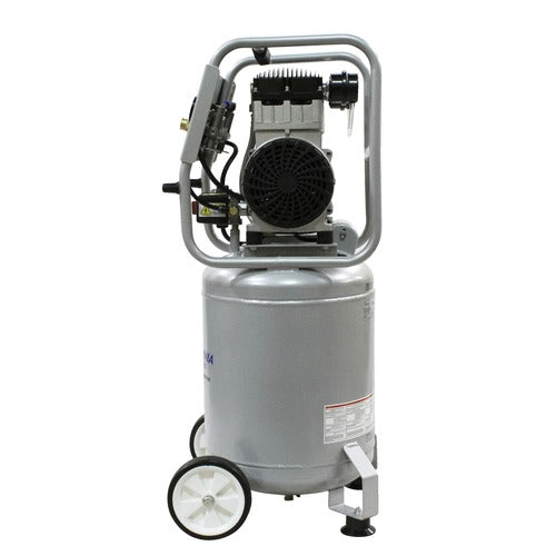 California Air Tools 2 HP 10 Gallon Ultra Quiet and Oil-Free Aluminum Tank Dolly Air Compressor