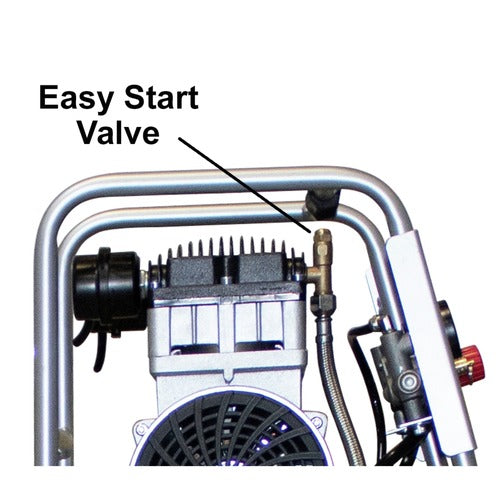 California Air Tools 2 HP 10 Gallon Ultra Quiet and Oil-Free Aluminum Tank Dolly Air Compressor