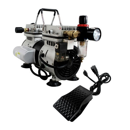 California Air Tools 1 HP Ultra Quiet and Oil-Free Tankless Hand Carry Air Compressor
