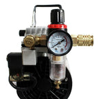 California Air Tools 1 HP Ultra Quiet and Oil-Free Tankless Hand Carry Air Compressor