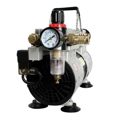 California Air Tools 1 HP Ultra Quiet and Oil-Free Tankless Hand Carry Air Compressor