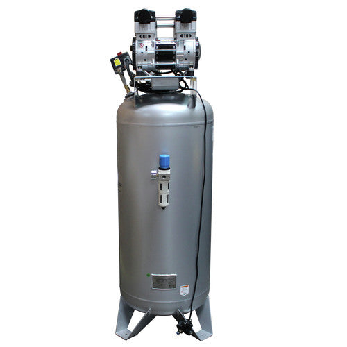 California Air Tools 4 HP 60 Gallon Ultra Quiet and Oil-Free Dolly Air Compressor with Auto Drain