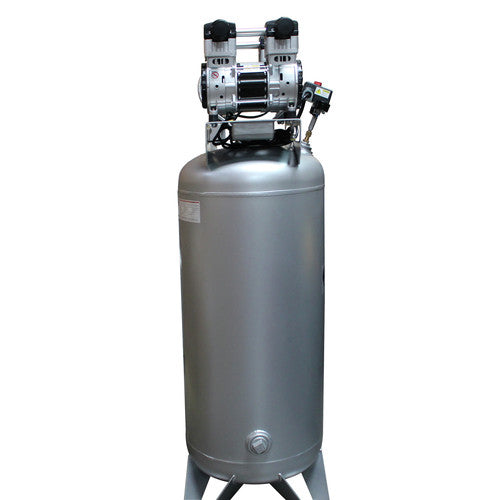 California Air Tools 4 HP 60 Gallon Ultra Quiet and Oil-Free Dolly Air Compressor with Auto Drain