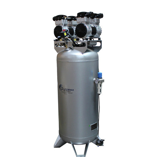 California Air Tools 4 HP 60 Gallon Ultra Quiet and Oil-Free Dolly Air Compressor with Auto Drain