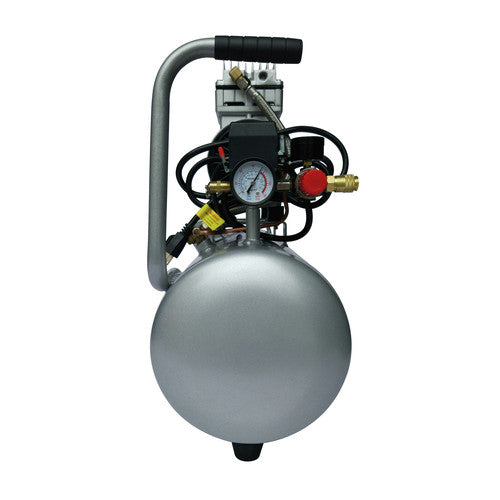 California Air Tools 1 HP 8 Gallon Ultra Quiet and Oil-Free Aluminum Tank Wheelbarrow Air Compressor