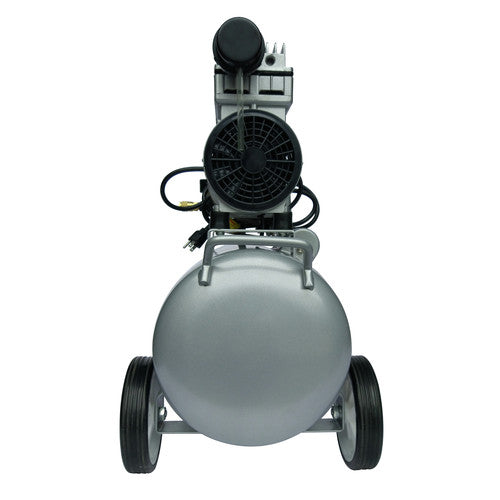 California Air Tools 1 HP 8 Gallon Ultra Quiet and Oil-Free Aluminum Tank Wheelbarrow Air Compressor