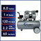 California Air Tools 1 HP 8 Gallon Ultra Quiet and Oil-Free Aluminum Tank Wheelbarrow Air Compressor