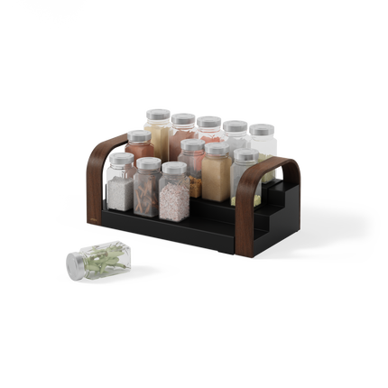 Kitchen Organization | color: Black-Walnut