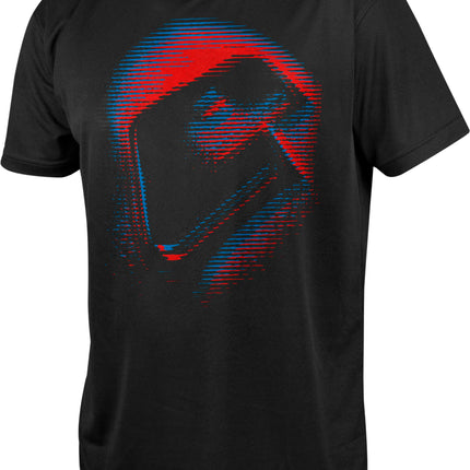 Eclipse Mens VHS T-Shirt Black/Red Print