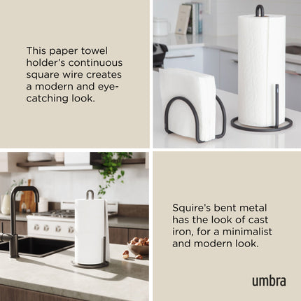 Squire Paper Towel Holder