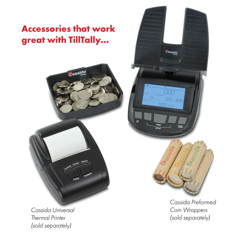 Cassida TillTally Money Counting Scale