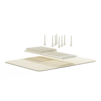 UDry Peg Dish Rack with Mat