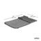 UDry Mini Dish Drying Rack with Mat