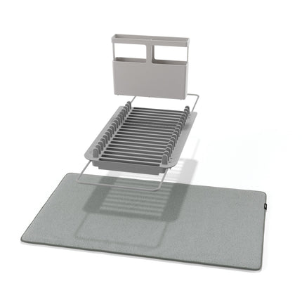 UDry Over the Sink Dish Rack with Mat